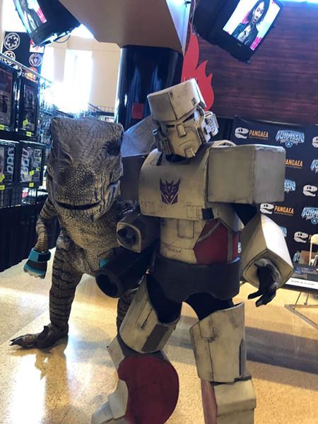 Megatron made a new friend!