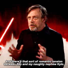 lordsnow:Mark Hamill talking about reylo