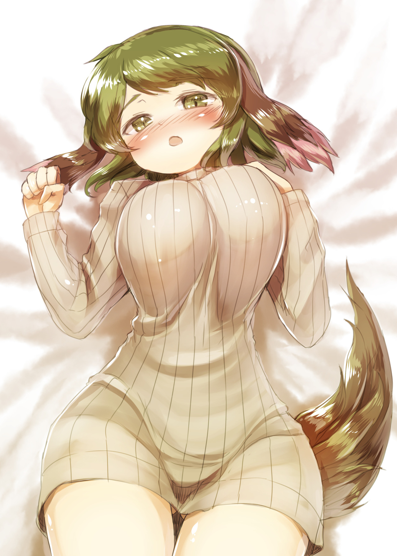 sexywittlecutekittens:  DanbooruSexy Sweaters [13/45]