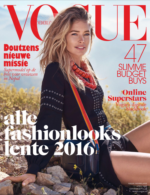 Doutzen Kroes by Duy Vo for Vogue Netherlands, April 2016 