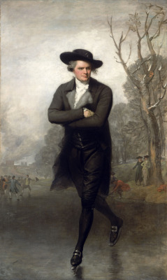 arsvitaest:  “The Skater”Portrait of Sir William Grant Author: Gilbert Stuart (American, 1755-1828)Date: 1782Medium: Oil on canvas 