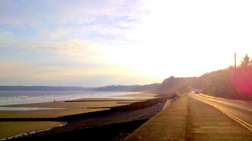 Amroth, Wales. The drive to work makes the early starts worth it.