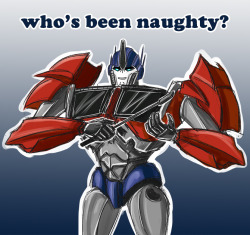 applepie3399:  Optimus + 6. My kink choice