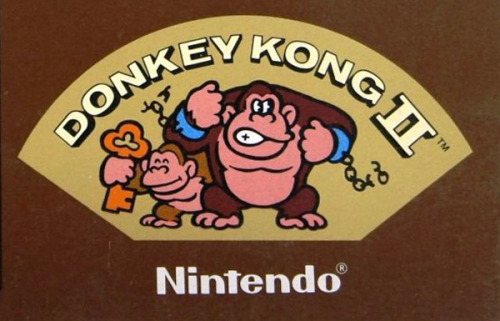 elcomfortador: Box art from the 1983 Game &amp; Watch release, Donkey Kong II.