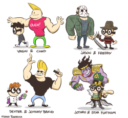 markraas:More Nerd and Jock costumes.