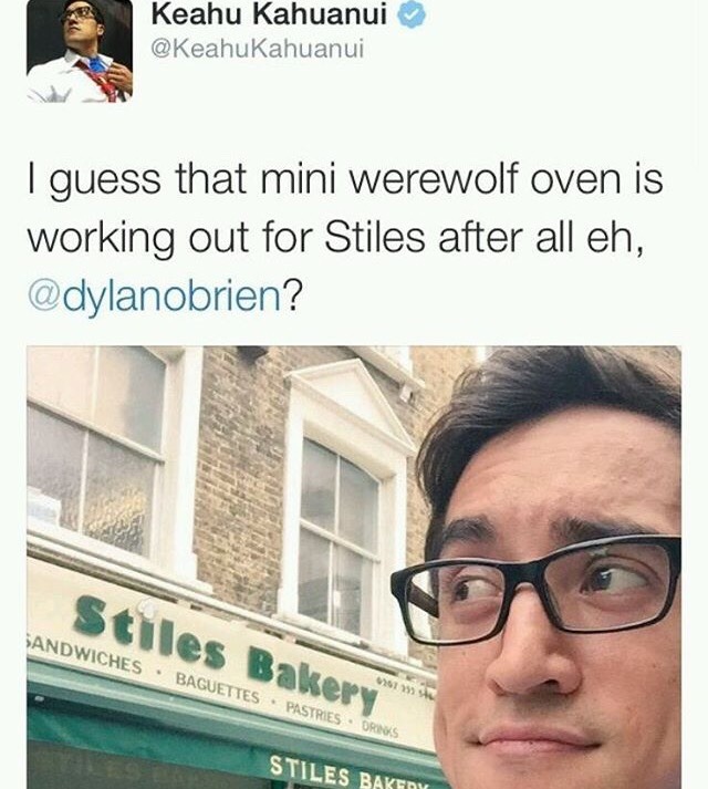 stydia-teenwolff:  No…you stopped and baked it in a mini were wolf oven 😂😂