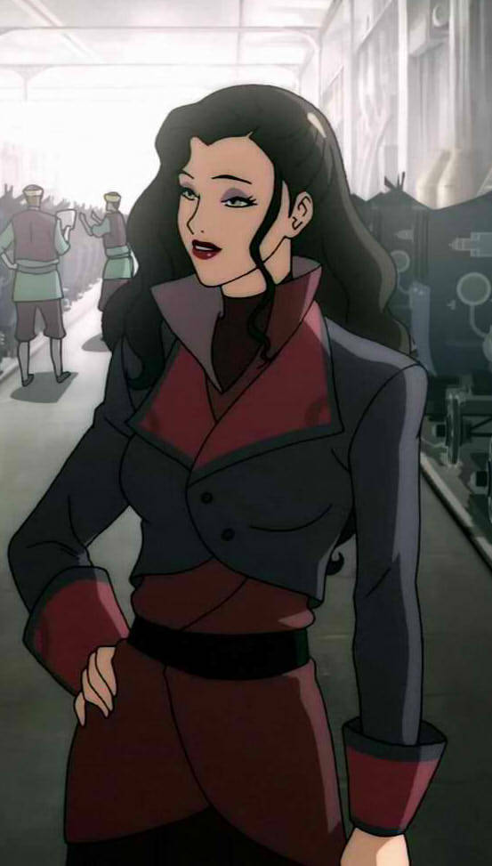 korrasforevergirl:  Asami Sato and her ten Outfits  I love Korra but I cant help