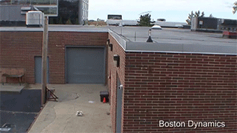 sizvideos:  Robot jumping 10m to land on a rooftop!Video - Via Siz iOS app