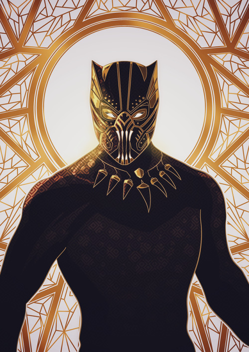 legionofpotatoes: The Usurper Had a dash of free time and gave in to those sweet sweet Black Panther