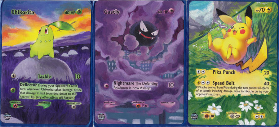 kerriaitken:  I’ve seen a few people doing these and with all the Pokemon cards