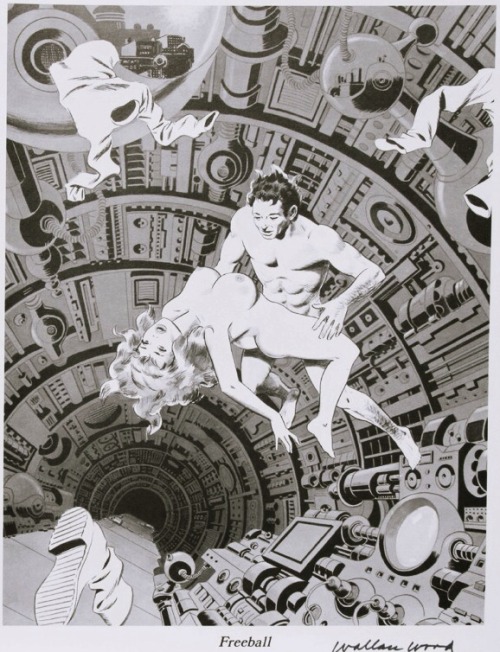 atomic-chronoscaph:Wally Wood’s Weird Sex-Fantasy Portfolio (1977)