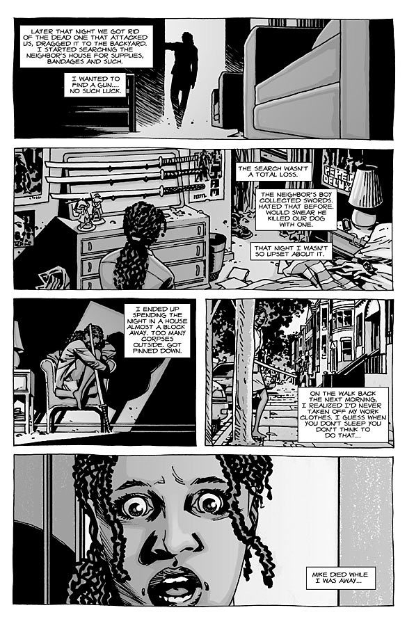 ormessociety:  From Image’s survival horror comic The Walking Dead, meet Michonne!