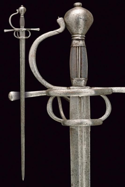 warpedmind01:Side Sword, Spain, ca. 17th century, from Czerny’s International Auction House.