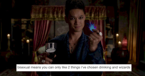 gayglitterqueen:@bifacts about magnus bane (part 4/4)