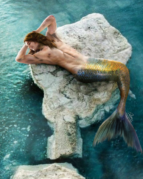 Had to get in on the Mermay action with a little mer Bucky!