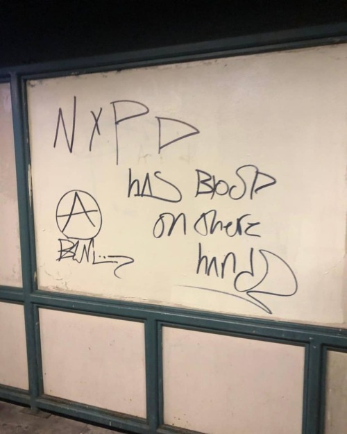 Anti-cop graffiti in NYC