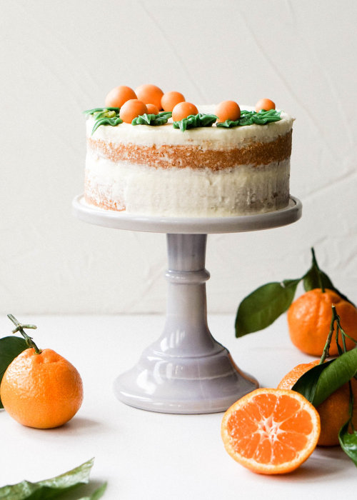 sweetoothgirl: Mini Almond and Satsuma Orange Cake