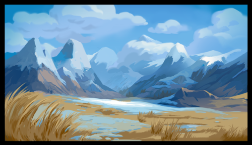 crewofthecreek:Backgrounds from The Other Side Designed by Cory Fuller, Katie Heckey and Santino Las