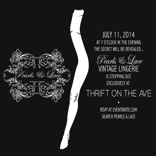 This Friday @pearlsandlace Vintage Lingerie will be making it&rsquo;s debut at @thriftontheave a