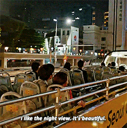 kudohinas:  I wanted to show you the night view of Seoul, but as you know, I don’t have a driver’s license.