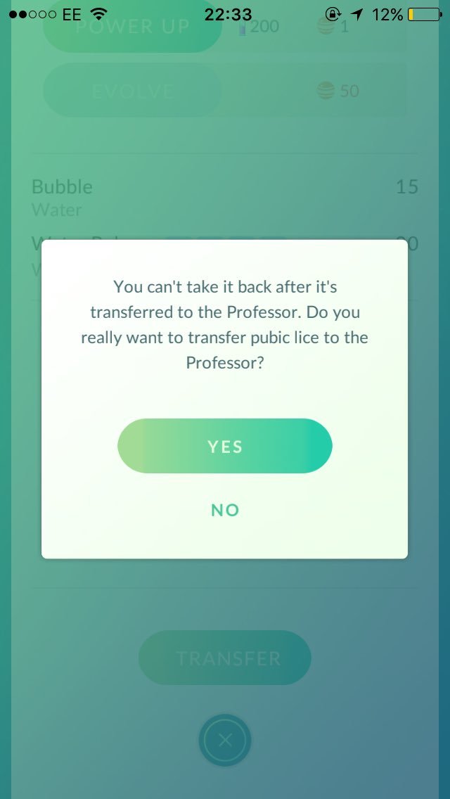 danisnotonfire:  when you transfer old pokemon for candy and forget the witty names