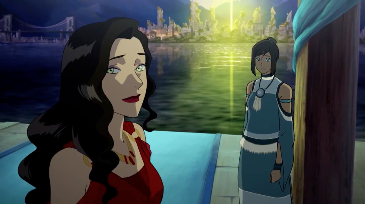 dogstar07:  what if the reason Asami started tying her hair up is because she likes