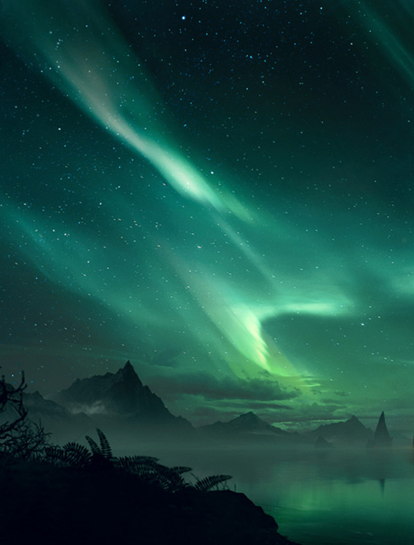 fantasy-art-engine:  The Northern Citadel by Toby Lewin