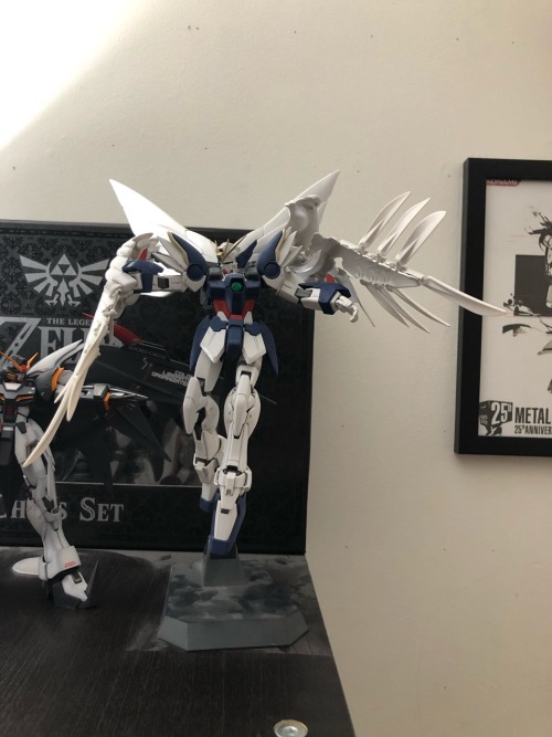 A Long Time Ago I Built This Wing Zero. Shortly After I Ended Up Losing Some Feathers And Its Always
