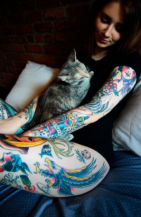 itattoobabes:  girl tattoo girls