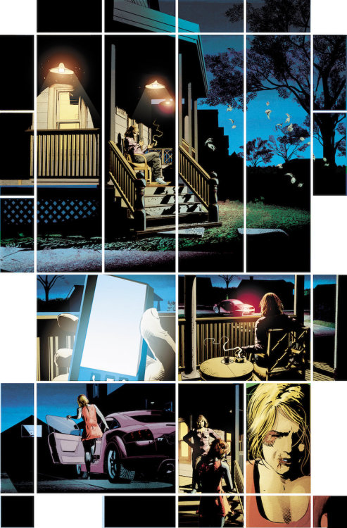 Bad Mother #1 - Art by Mike Deodato Jr. (drawings) and Lee Loughridge (colors)