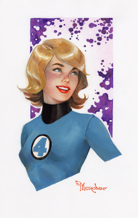 Susan Stormgouache on watercolor paper(I have a new signature as well! :D)