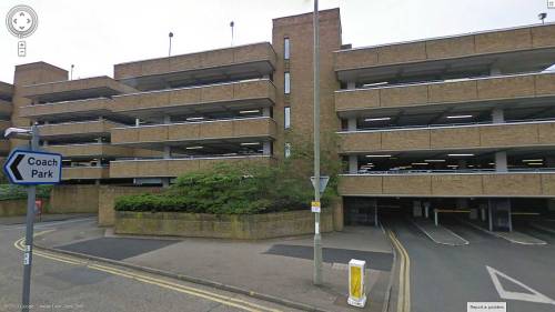 streetview-snapshots:Queensgate Car Park, Westgate, Peterborough