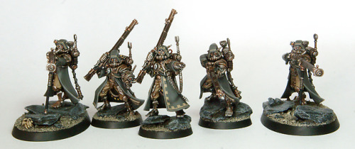 Skitarii Ranger Squad from Forgeworld KataigidaHere is the first finished Skitarii Ranger squad from
