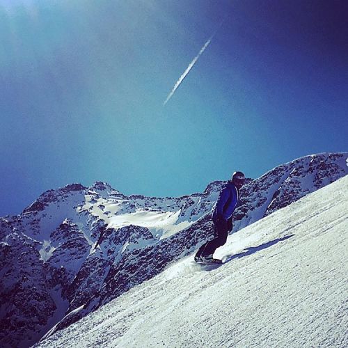 #snowboarder #courmayeur #pasqua2016 #vsco (presso Piste Courmayeur)