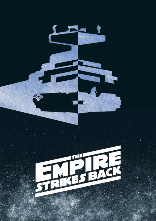 Star Wars Minimalist Posters | By Dennis Haacker