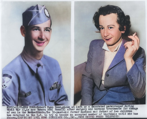 Thirty-year-old Tamara Rees Showed What Trans Empowerment Looked Like In 1954. She Fought Nazis, Taught