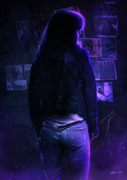 XXX youngjusticer:  Jessica Jones. Carl Lucas. photo