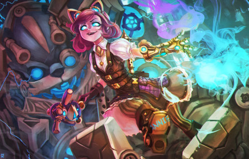 Hextech Annie by MonoriRogue