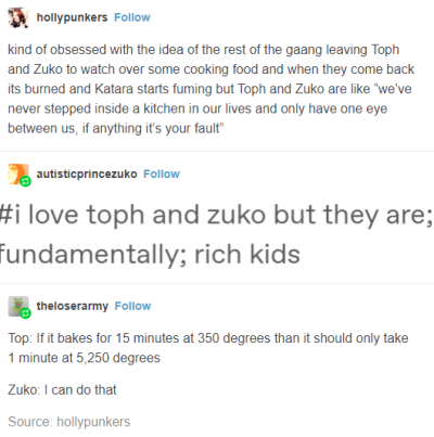I saw this tumblr post and HAD to draw it, please accept my humble A:TLA offering.