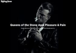 gotcaughtintheplaid:  Queens of the Stone Age: Pleasure &amp; PainRolling Stone Australia | 9.14.17