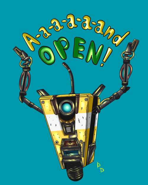 This post is dedicated to my favorite robot - Claptrap. Only thanks to him I started to play in Bord