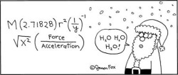 science-junkie:  Merry Xmas!! Comics by FoxTrot