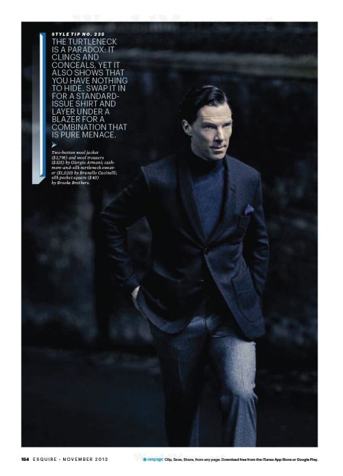 deareje:new tab for high res. (bigger enough that you can actually read the text)Esquire USA, Nov 20