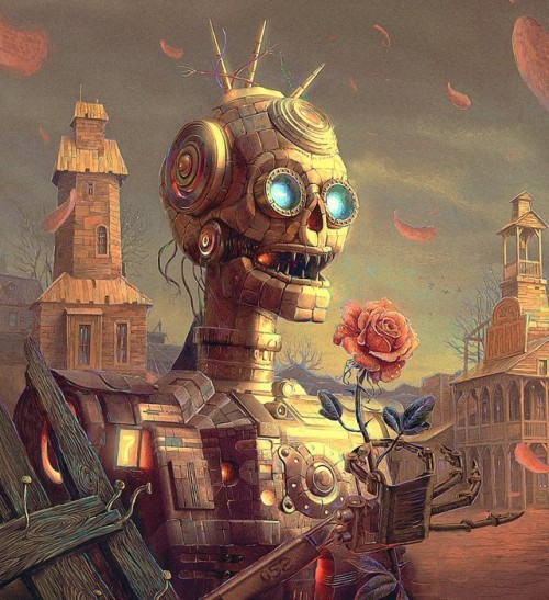 Roboooooot43 by Andrew Ferez…  Steampunk Tendencies [ Twitter | Instagram | Facebook | Google