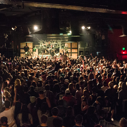 kecorto:Attila playing at Ace of Spades in Sacramento, California. Photographed by Kevin Cortopass
