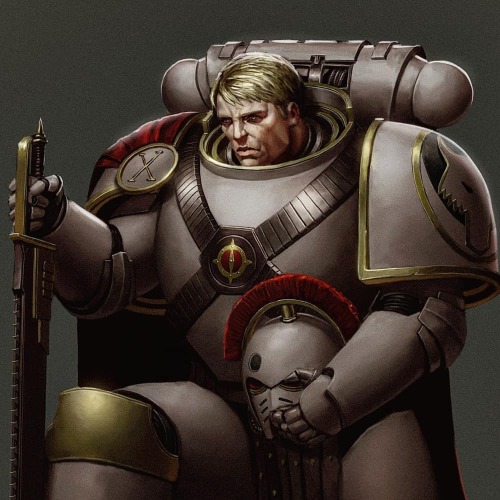 wh40kartwork: arhpriest: Garviel Loken  Garviel Loken  by  Ilya Gurenko