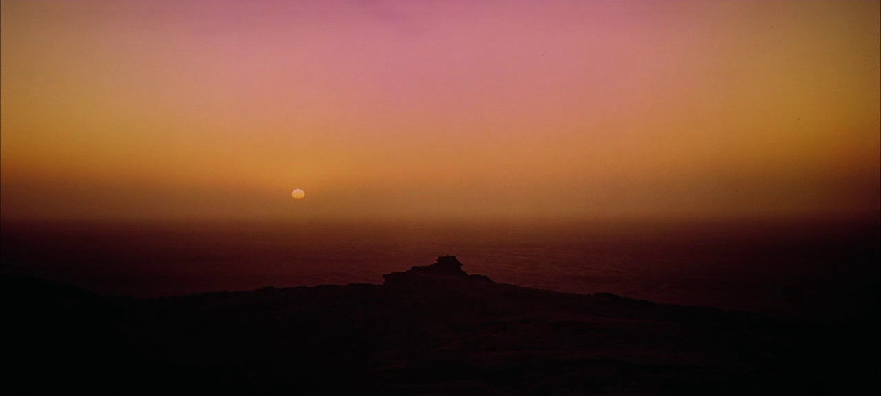 amanecernocturno:  2001: A Space Odyssey (Stanley Kubrick, 1968): landscapes 