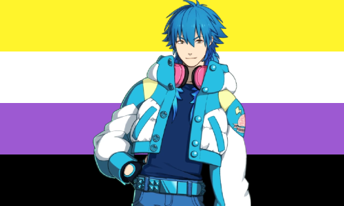 Aoba Seragaki from DRAMatical Murder is nonbinary!