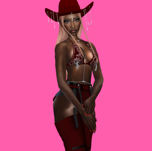 xohoneysims: obsessed w this hat by @ts4-parise &lt;3 BEAUTY I love the way you decided to use t