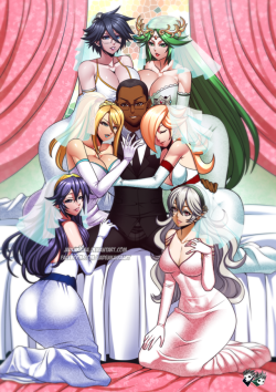 jadenkaiba: “We are your wives~!” COMMISSION